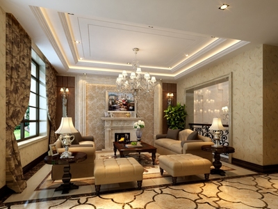 廣州復(fù)式裝修樣板間 打造靈動(dòng)優(yōu)雅的現(xiàn)代住宅室內(nèi)空間